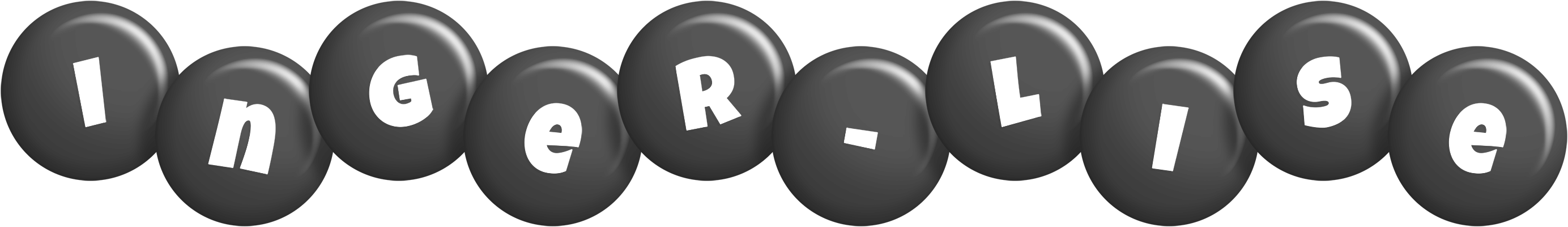 Inger-Lise candy-black logo