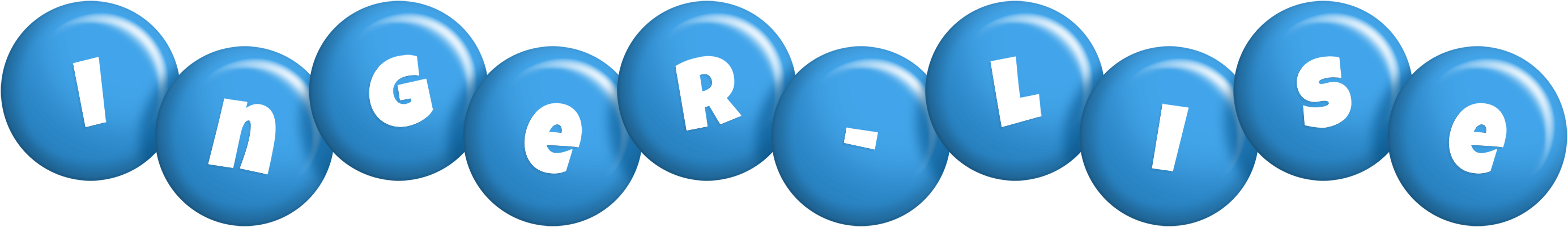 Inger-Lise candy-blue logo