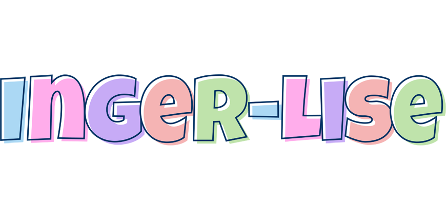 Inger-Lise pastel logo