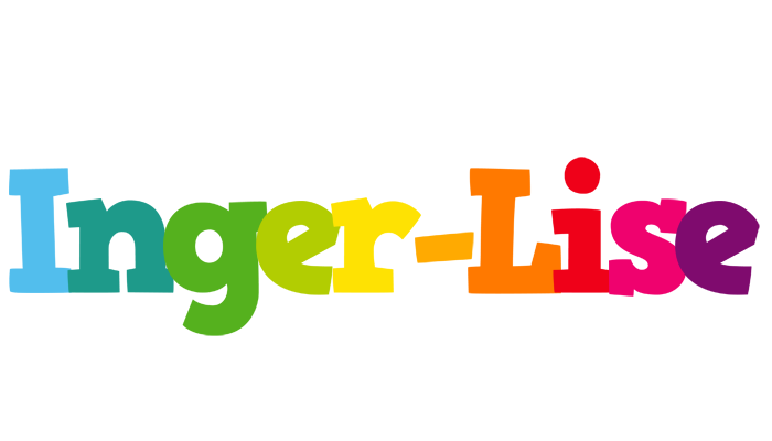 Inger-Lise rainbows logo
