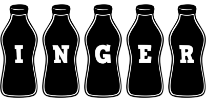 Inger bottle logo