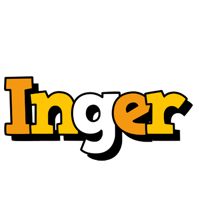 Inger cartoon logo