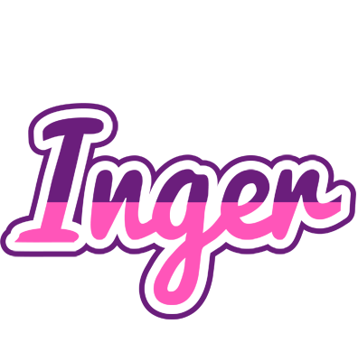 Inger cheerful logo