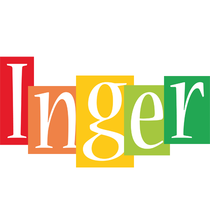 Inger colors logo