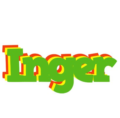 Inger crocodile logo