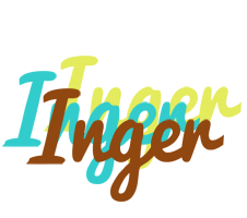 Inger cupcake logo