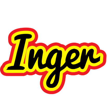 Inger flaming logo