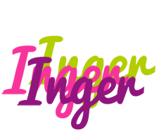 Inger flowers logo