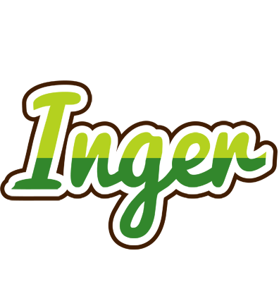 Inger golfing logo
