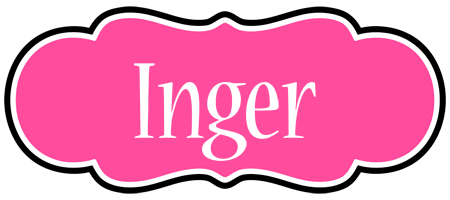 Inger invitation logo