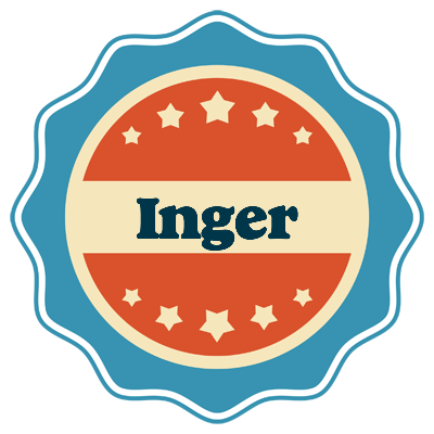 Inger labels logo
