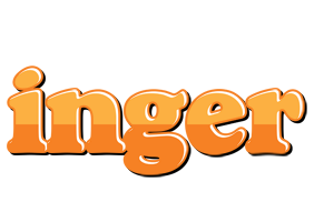 Inger orange logo