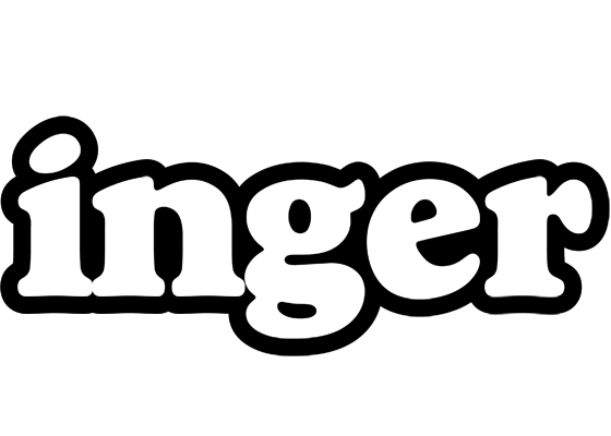 Inger panda logo
