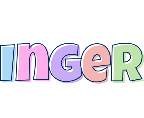 Inger pastel logo