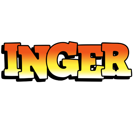 Inger sunset logo