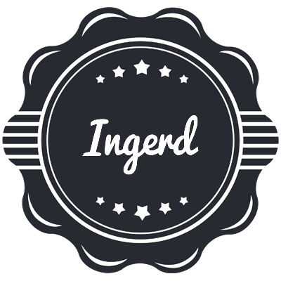 Ingerd badge logo
