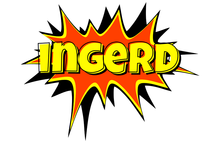 Ingerd bazinga logo
