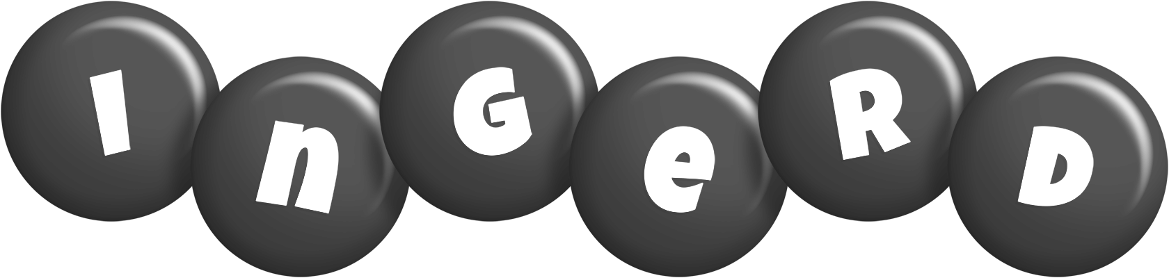 Ingerd candy-black logo