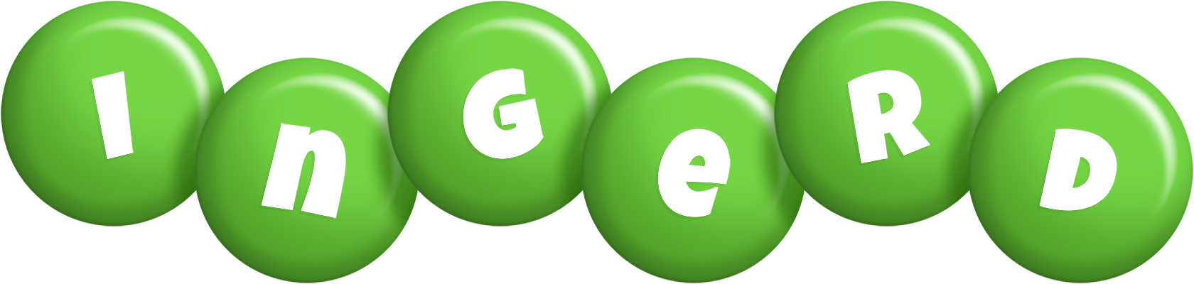 Ingerd candy-green logo