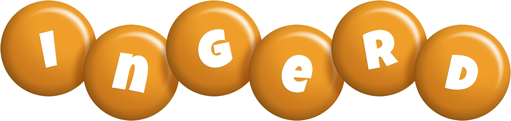 Ingerd candy-orange logo