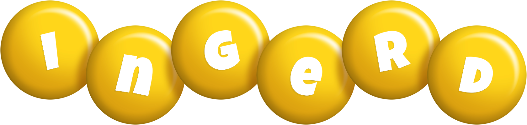 Ingerd candy-yellow logo