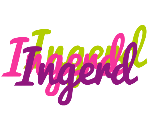Ingerd flowers logo