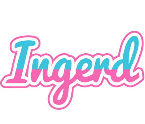 Ingerd woman logo