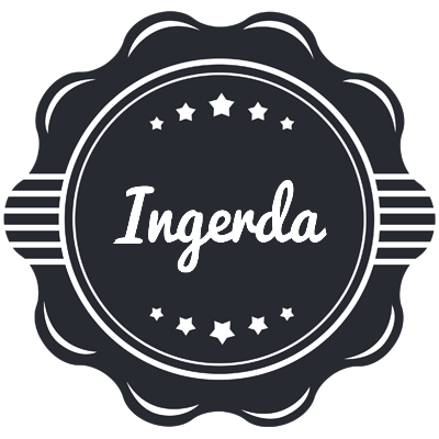 Ingerda badge logo