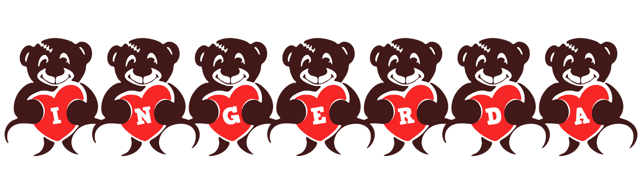 Ingerda bear logo