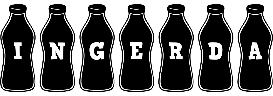 Ingerda bottle logo