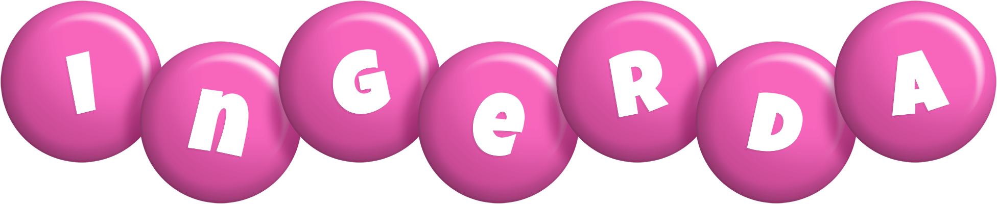 Ingerda candy-pink logo