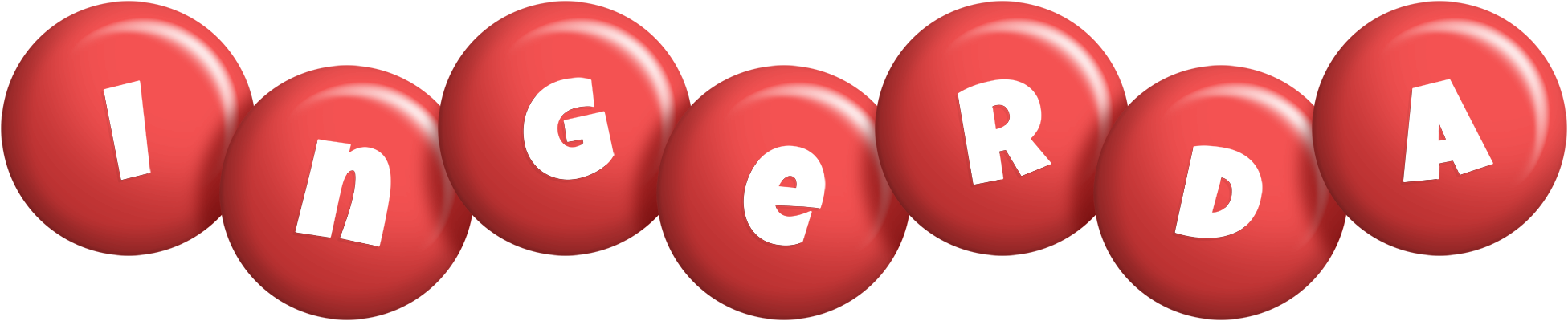 Ingerda candy-red logo