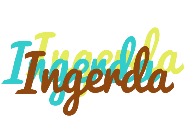 Ingerda cupcake logo