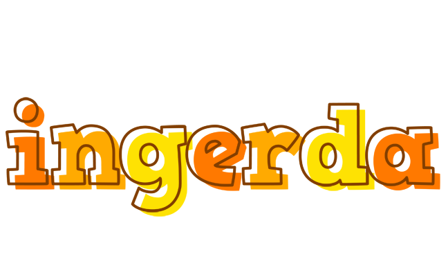 Ingerda desert logo