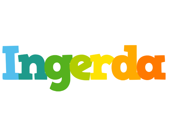 Ingerda rainbows logo