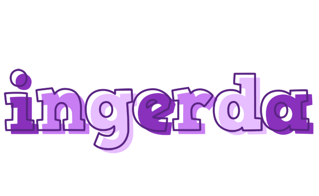 Ingerda sensual logo