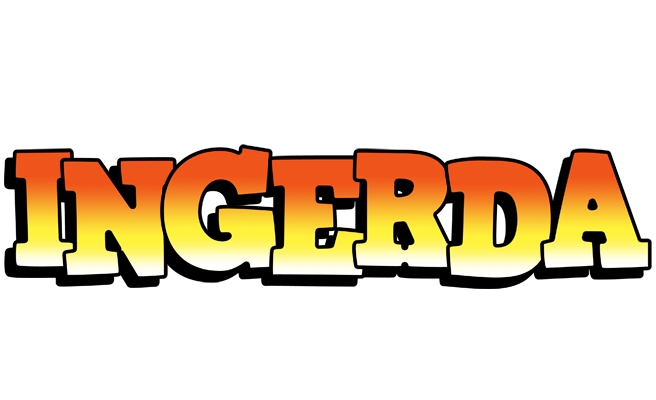 Ingerda sunset logo