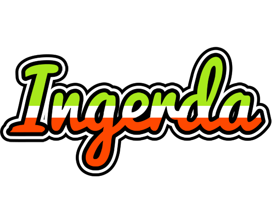 Ingerda superfun logo