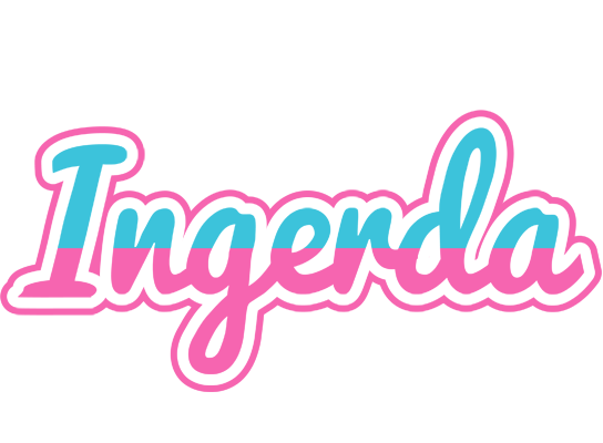 Ingerda woman logo