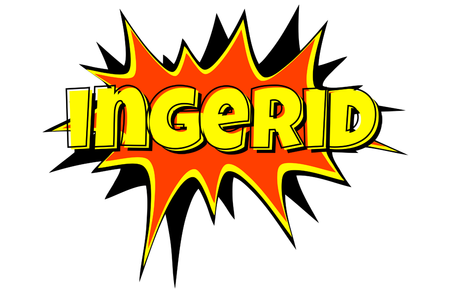 Ingerid bazinga logo