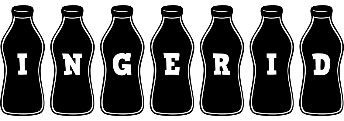 Ingerid bottle logo