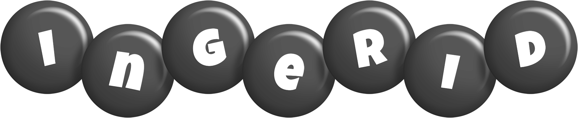 Ingerid candy-black logo
