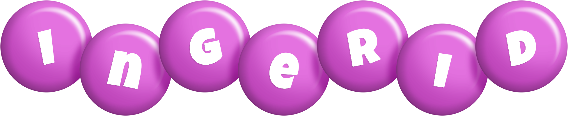 Ingerid candy-purple logo