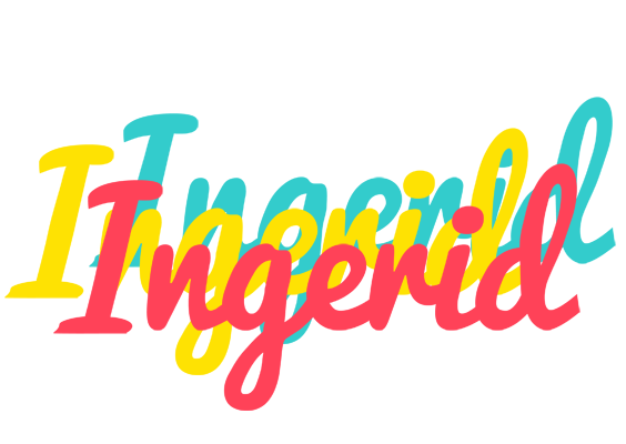 Ingerid disco logo