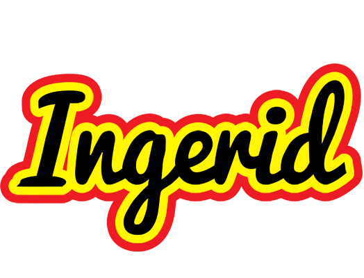 Ingerid flaming logo