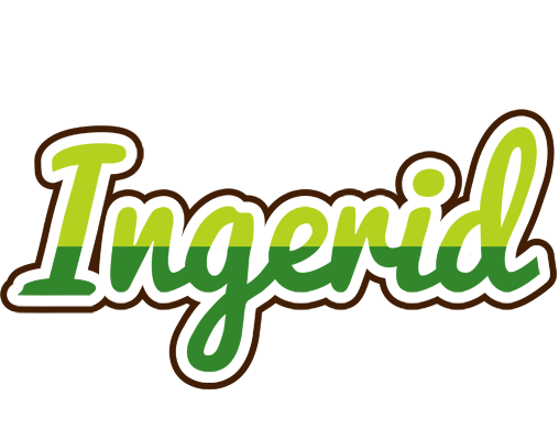 Ingerid golfing logo