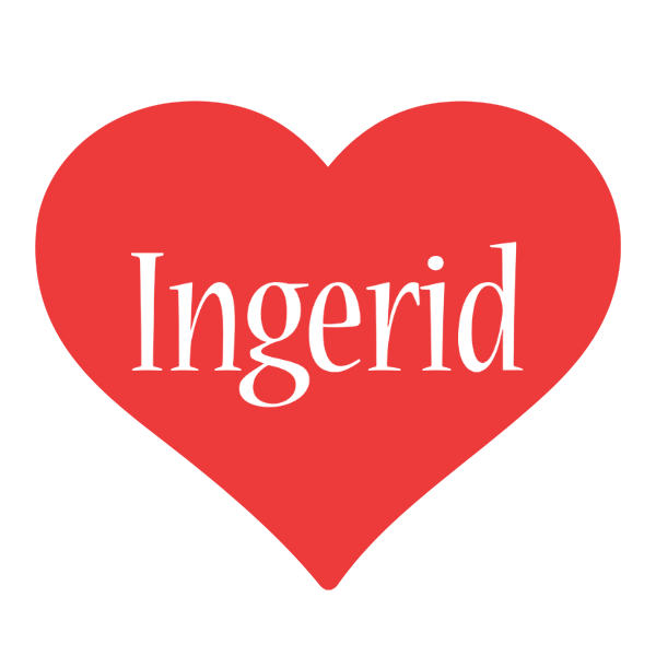 Ingerid love logo
