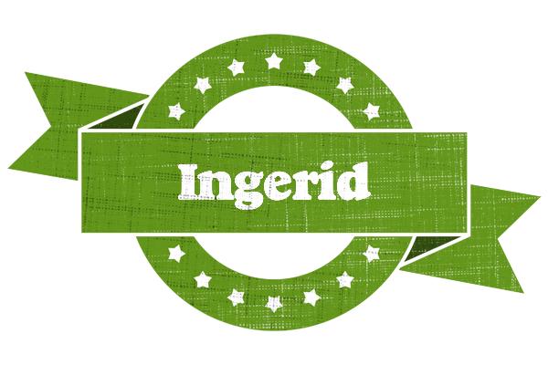 Ingerid natural logo