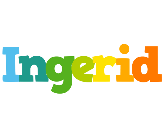 Ingerid rainbows logo