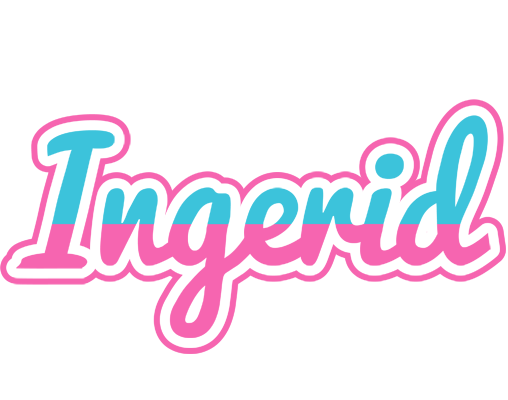 Ingerid woman logo